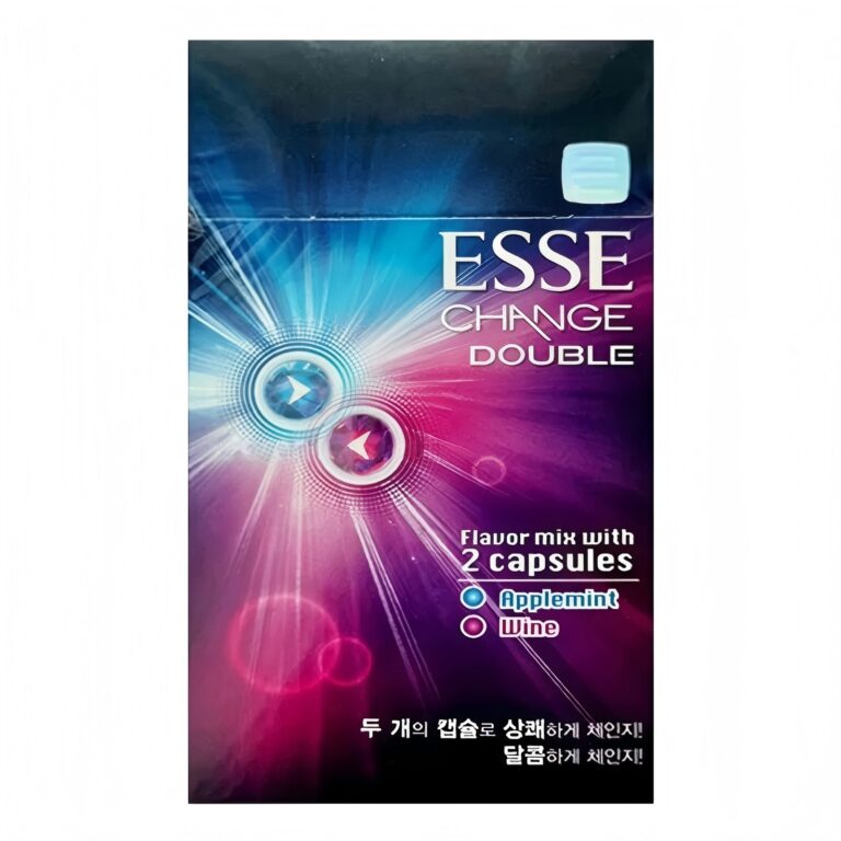 ESSE Change Double Applemint Wine - 1 Carton (10 Packs)